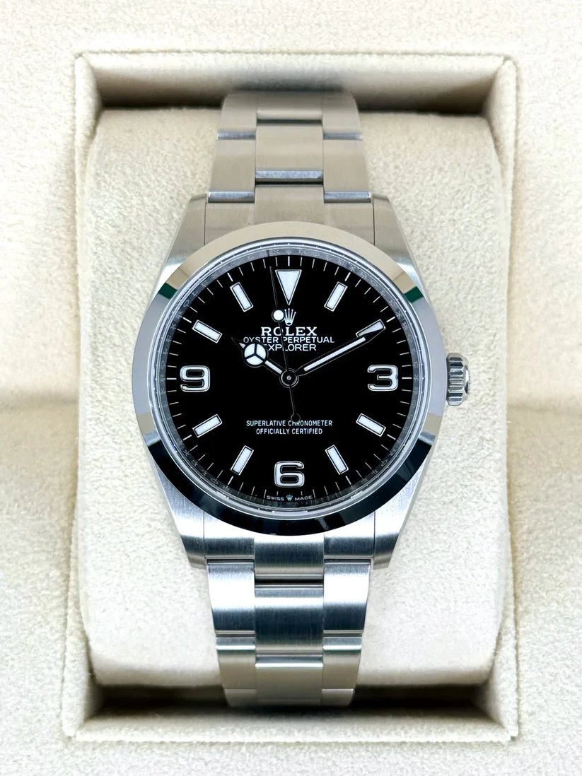 Rolex  Explorer 124270 Black 36mm Men’s Watch