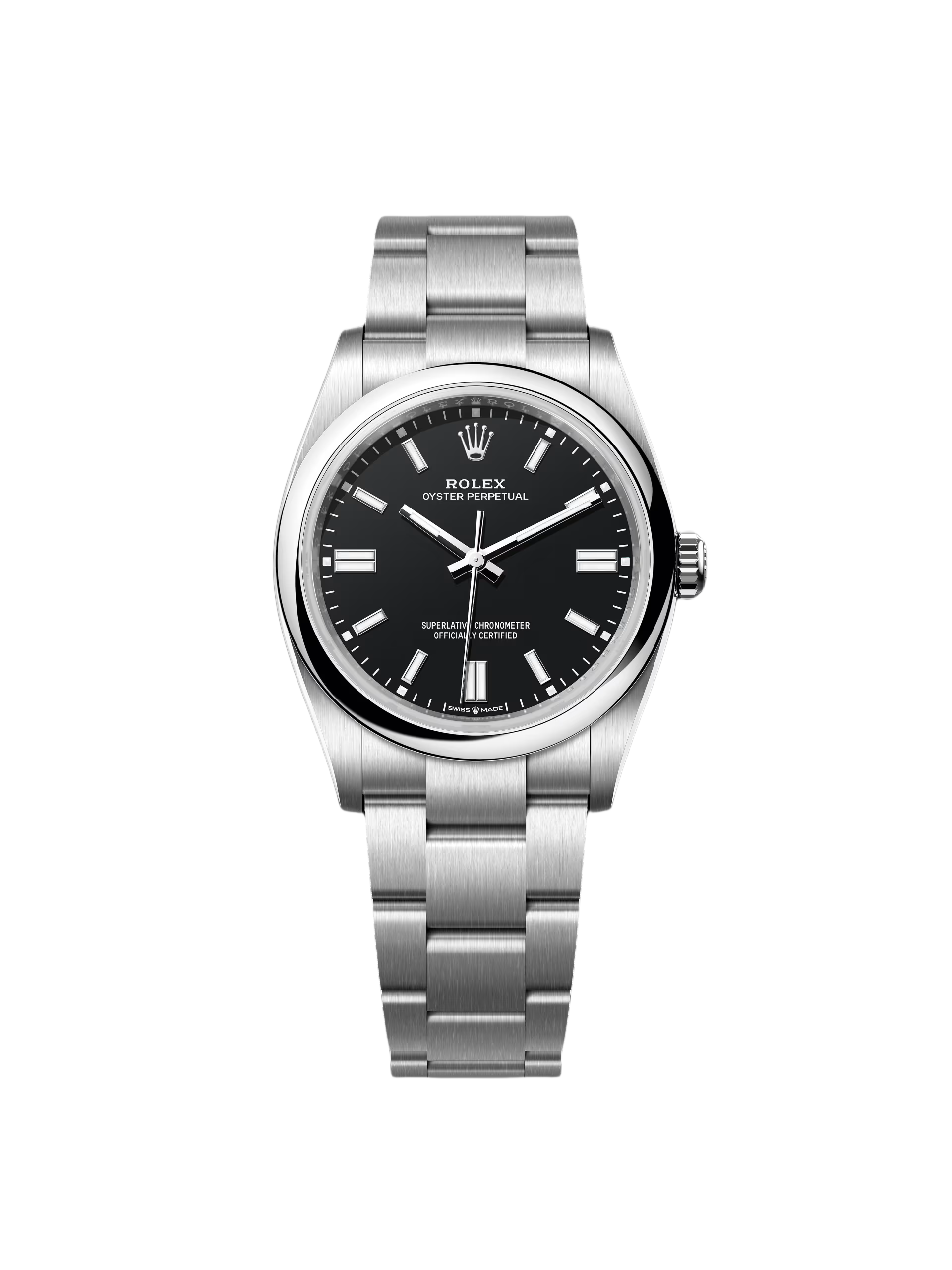 Rolex Oyster Perpetual 36mm 126000-0014 Black Dial Oyster Stainless Steel Bracelet