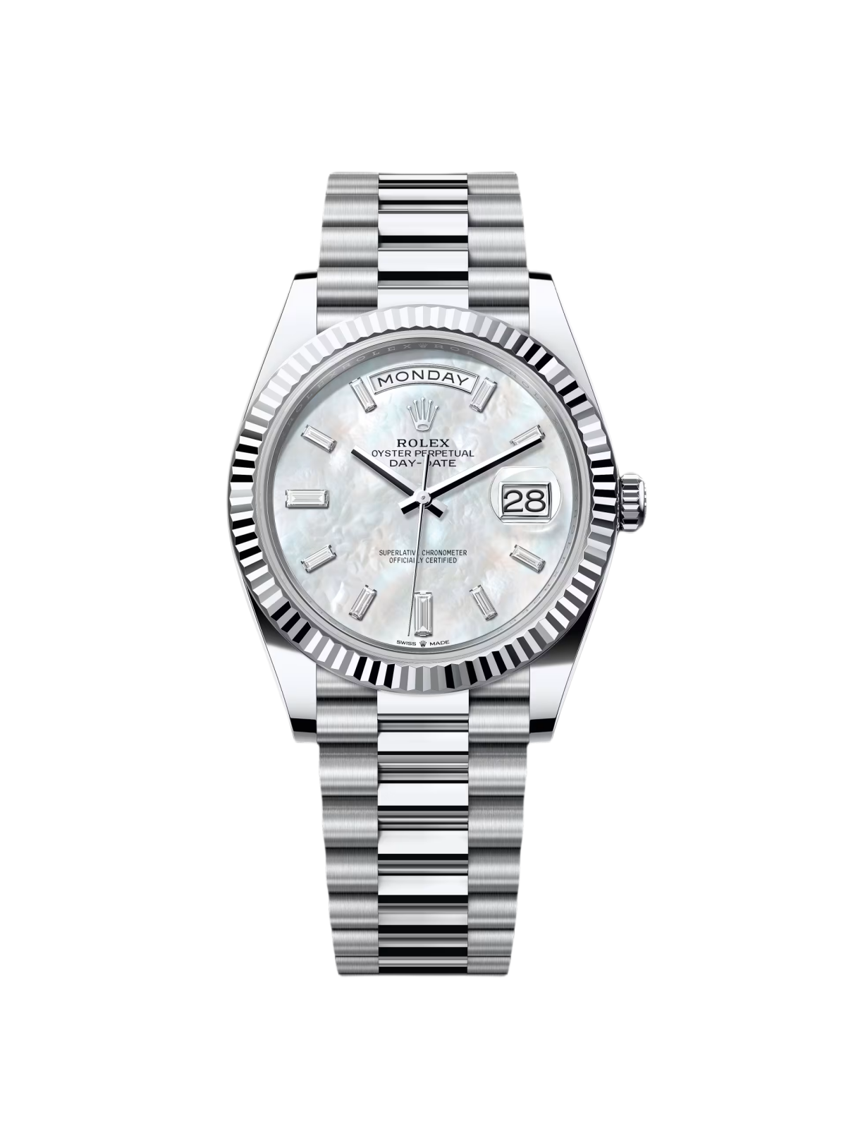 Rolex  Day-Date 228236-0026 Mother Of Pearl Diamonds Dial