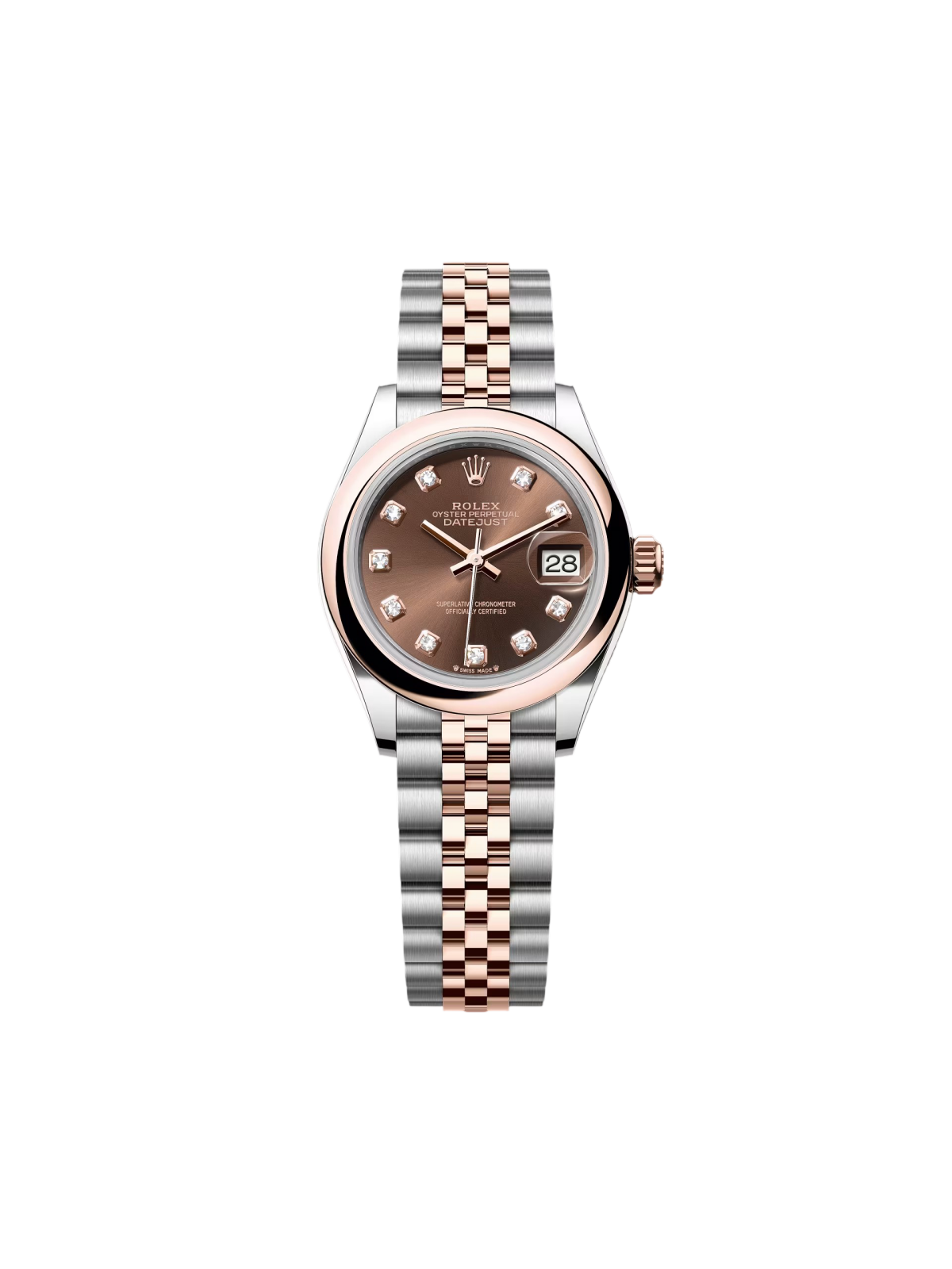 Rolex Lady-Datejust 28mm  279161 Rose Gold & Steel Women's Watch