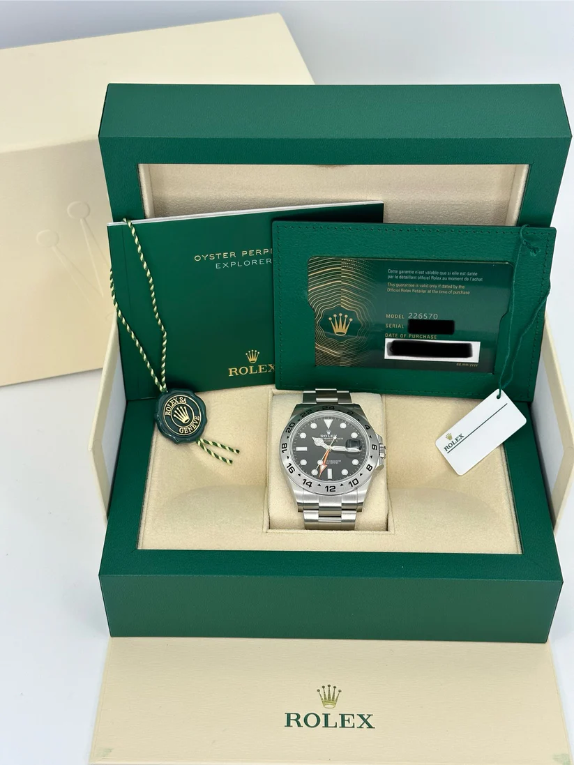 Rolex Explorer II 226570 Black 42mm Men’s Watch