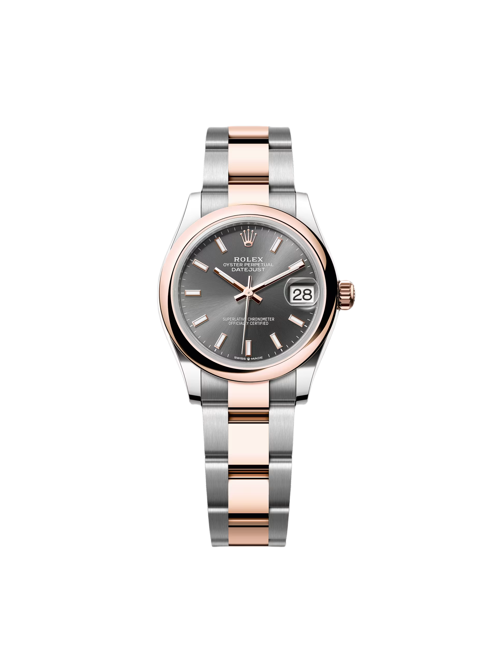 Rolex Datejust m278241-0017/0018 Slate 31mm Dial Oyster Bracelet Watch