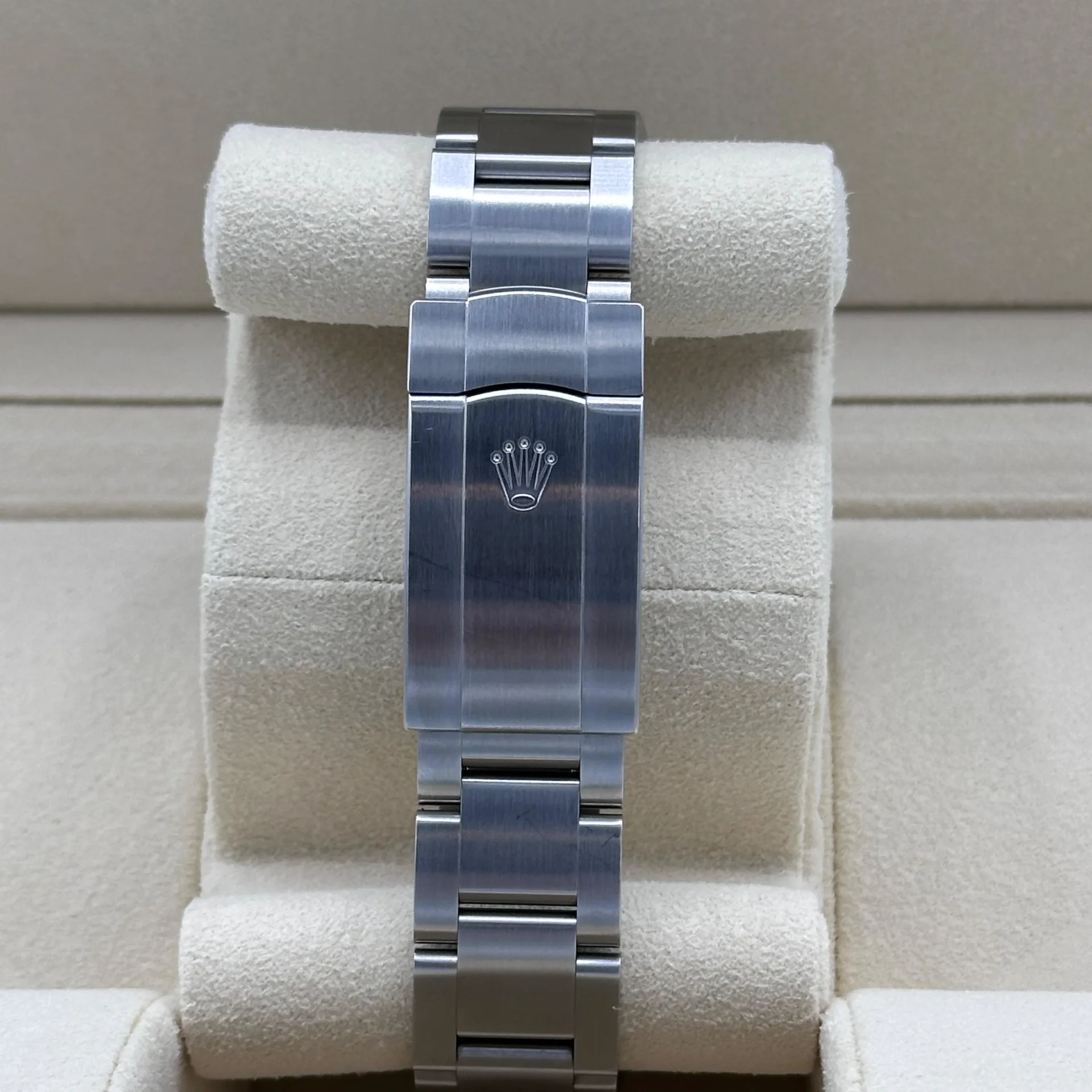 Rolex 124300-0008 Oyster Perpetual 41mm Turquoise blue Celebration Dial