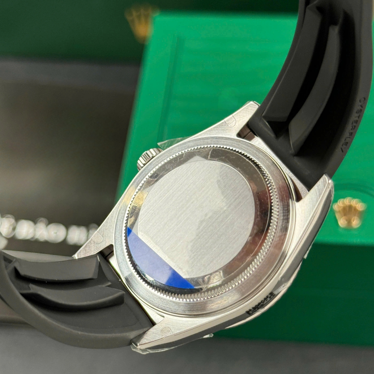 Rolex  Sky-Dweller 42mm White Gold Black Dial Oysterflex - 336239