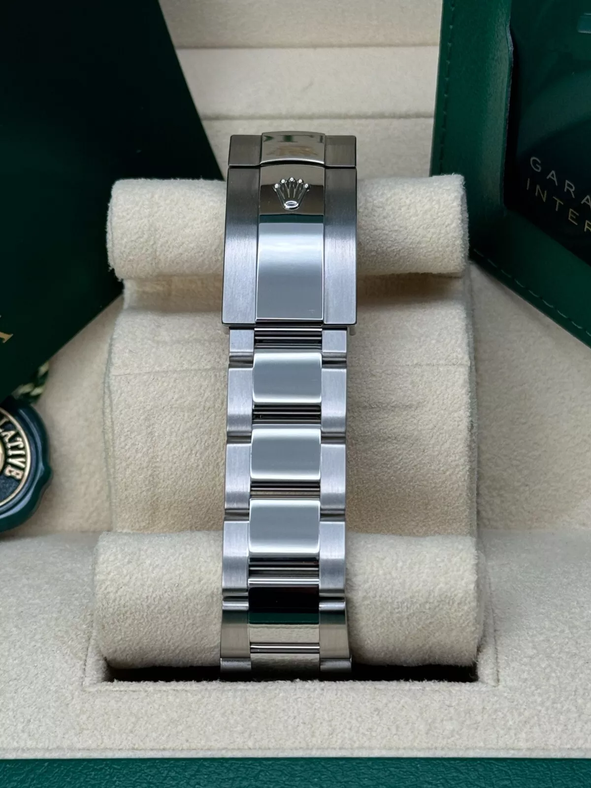 Rolex  Datejust 36mm 126234 Black Index Jubilee Stainless Steel Mens Watch