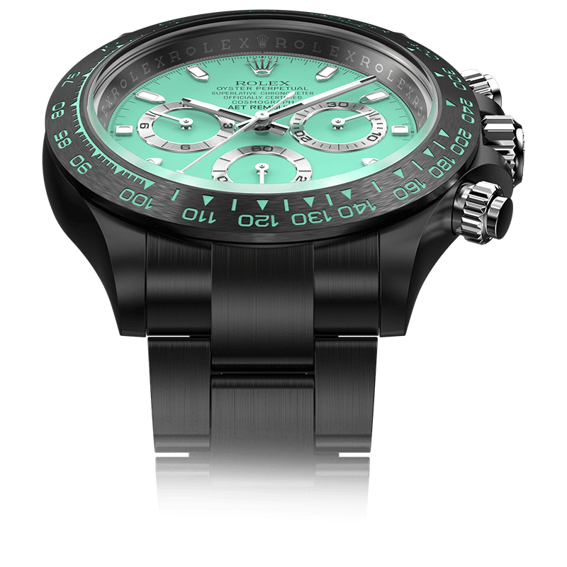 This product is out of stock. If you need to purchase it, please contact us to customize it.Rolex Daytona BISCAY GREEN BLACK CERAMIC This product is out of stock. If you need to purchase it, please contact us to customize it.Rolex Daytona BISCAY GRE
