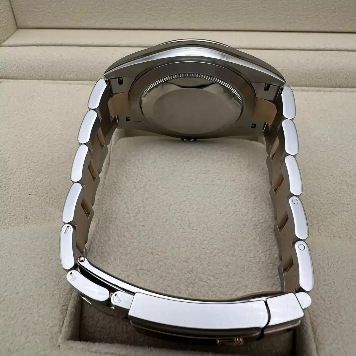 Rolex Datejust 41mm 126301 Sundust Diamond Jubilee Steel and Everose Gold Watch