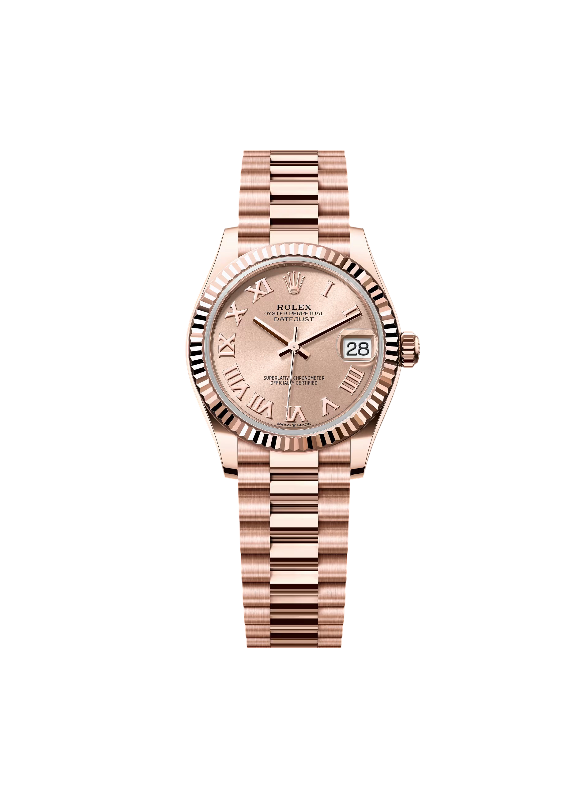 Rolex Datejust m278275-0035 Rose Dial 31mm