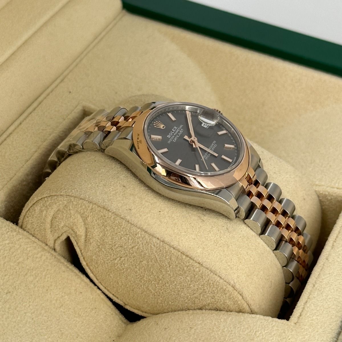 Rolex Datejust m278241-0017/0018 Slate 31mm Dial Oyster Bracelet Watch