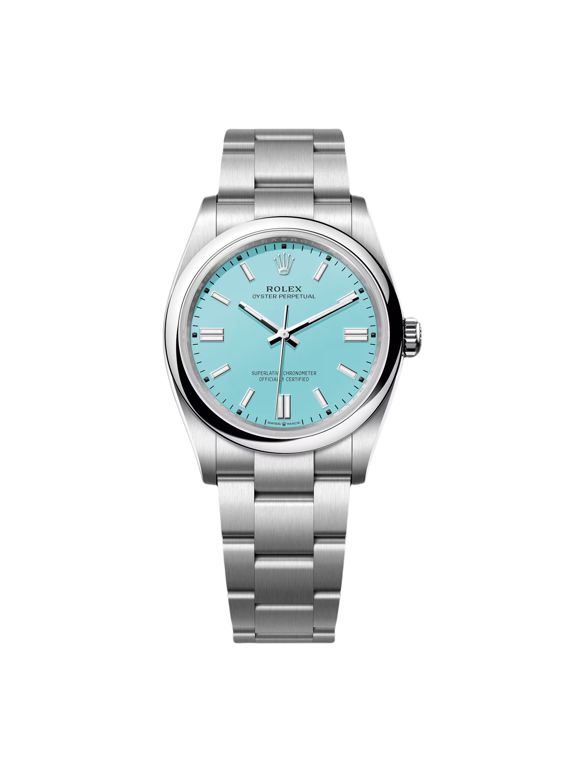 Rolex Oyster Perpetual 36mm 126000-0006 Tiffany Blue Turquoise Dial