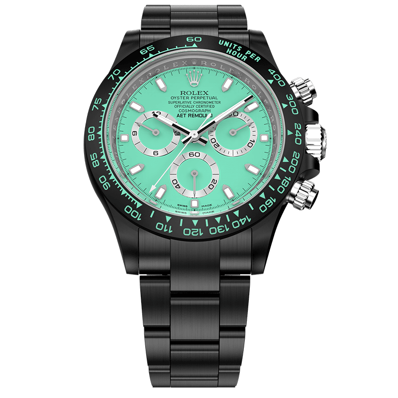 This product is out of stock. If you need to purchase it, please contact us to customize it.Rolex Daytona BISCAY GREEN BLACK CERAMIC This product is out of stock. If you need to purchase it, please contact us to customize it.Rolex Daytona BISCAY GRE