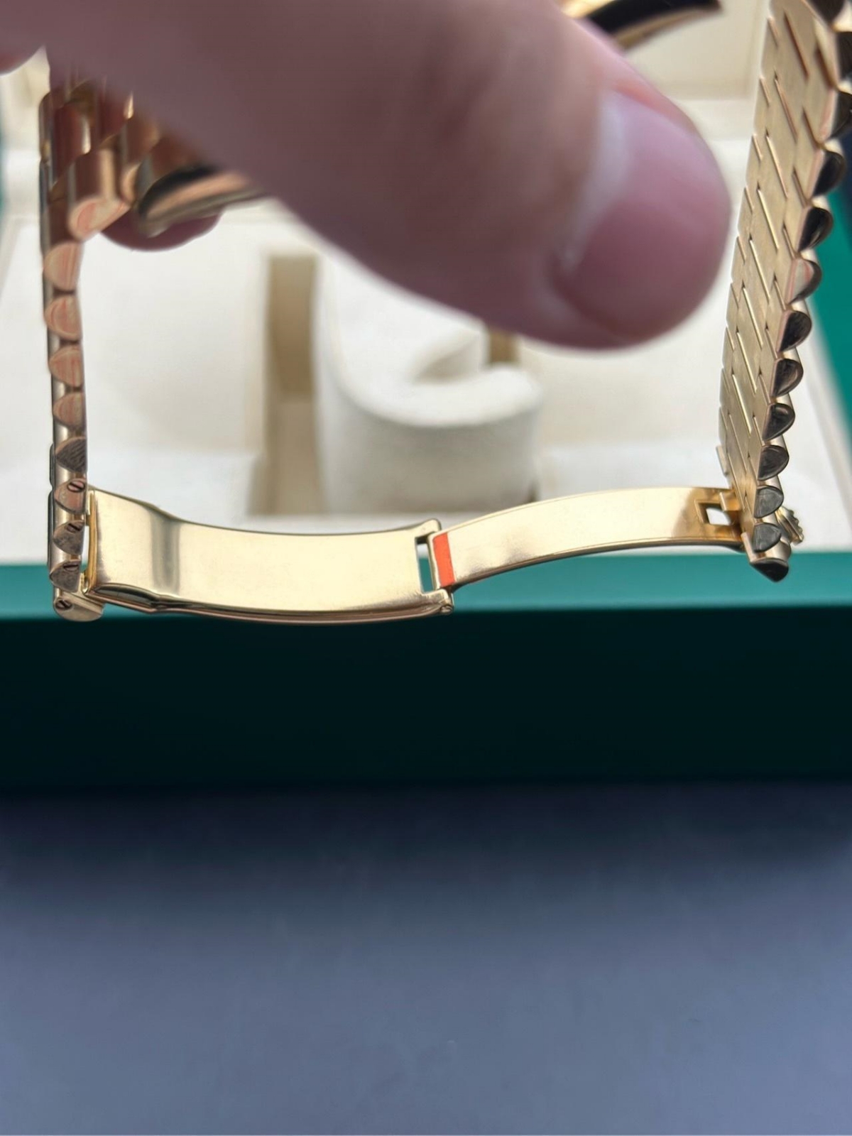 Rolex Day-Date 40mm Champagne Dial and Diamond Bezel Yellow Gold President Bracelet  228348RBR-0003