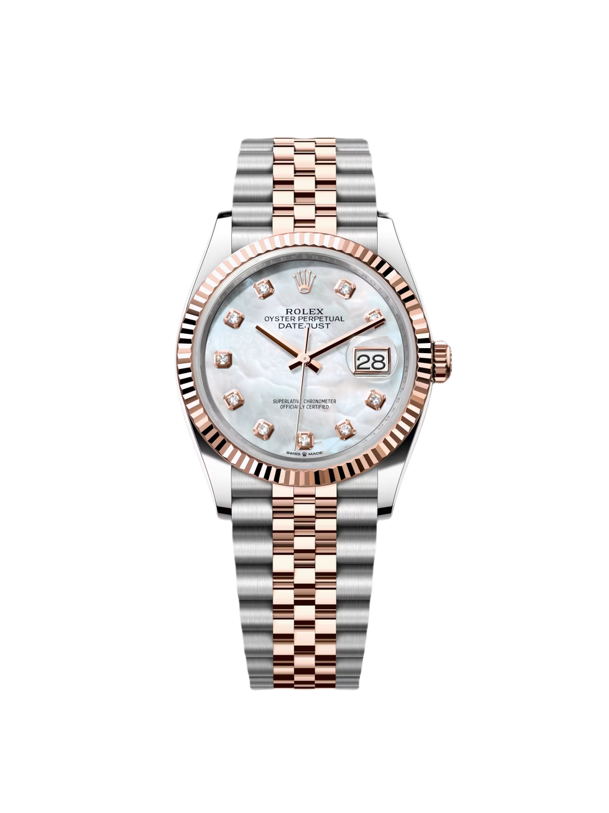 Rolex  Datejust 36mm 126231 Mother-of-Pearl Dial Jubilee Bracelet