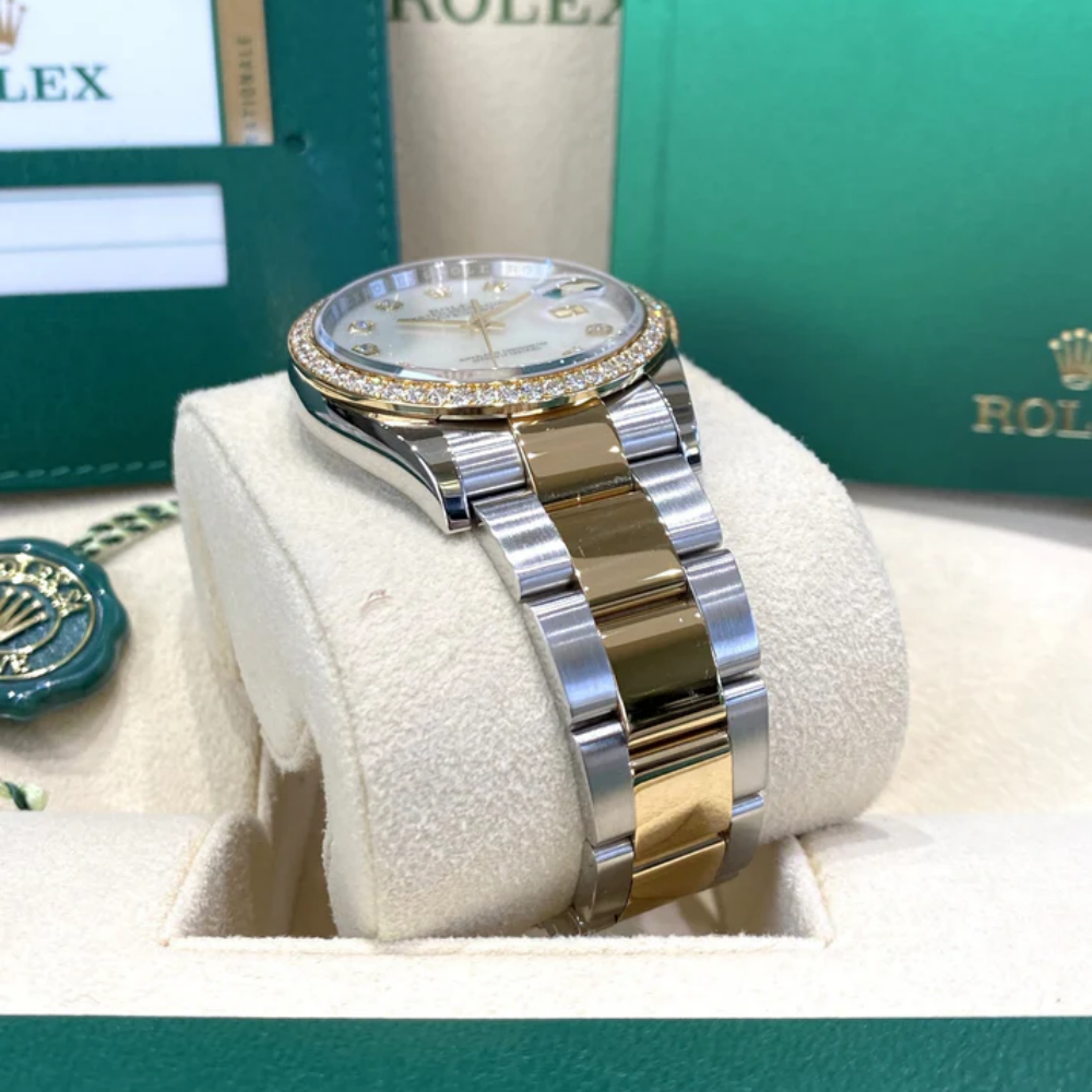 Rolex  Datejust 36mm 126283 White Mother-of-Pearl Dial Jubilee Bracelet Watch