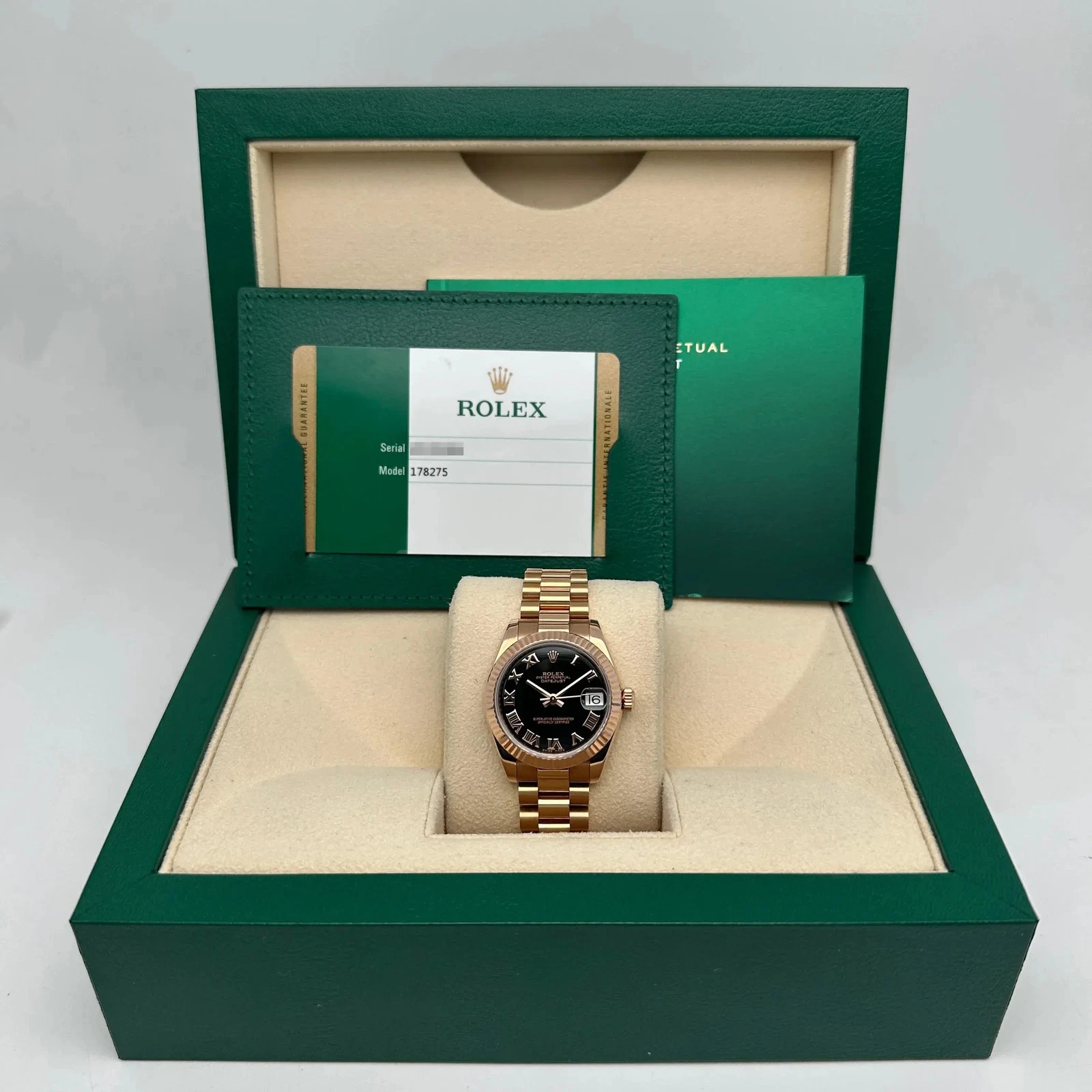 Rolex Datejust m278275-0033 Slate Dial 31mm