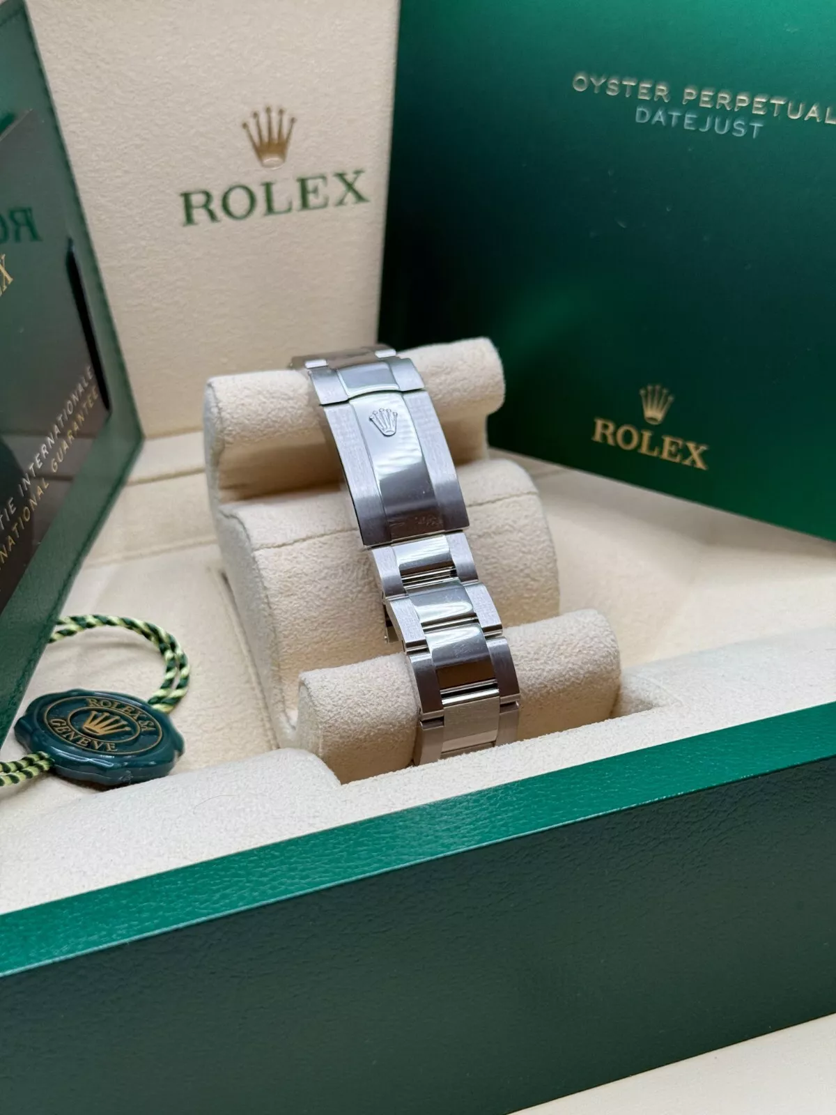 Rolex  Datejust 41mm 126334 Blue Diamond Oyster Stainless Steel Mens Watch