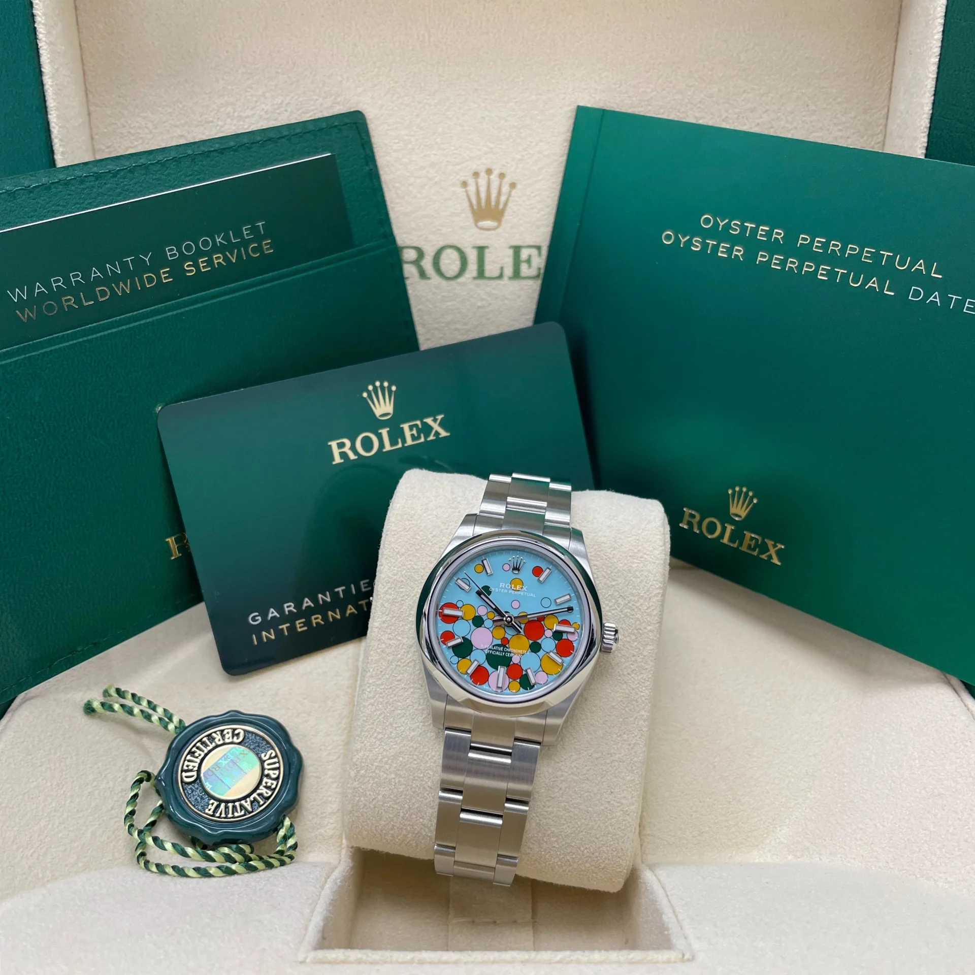 Rolex Oyster Perpetual 31mm 277200-0010 Celebration Dial Oyster Bracelet Watch