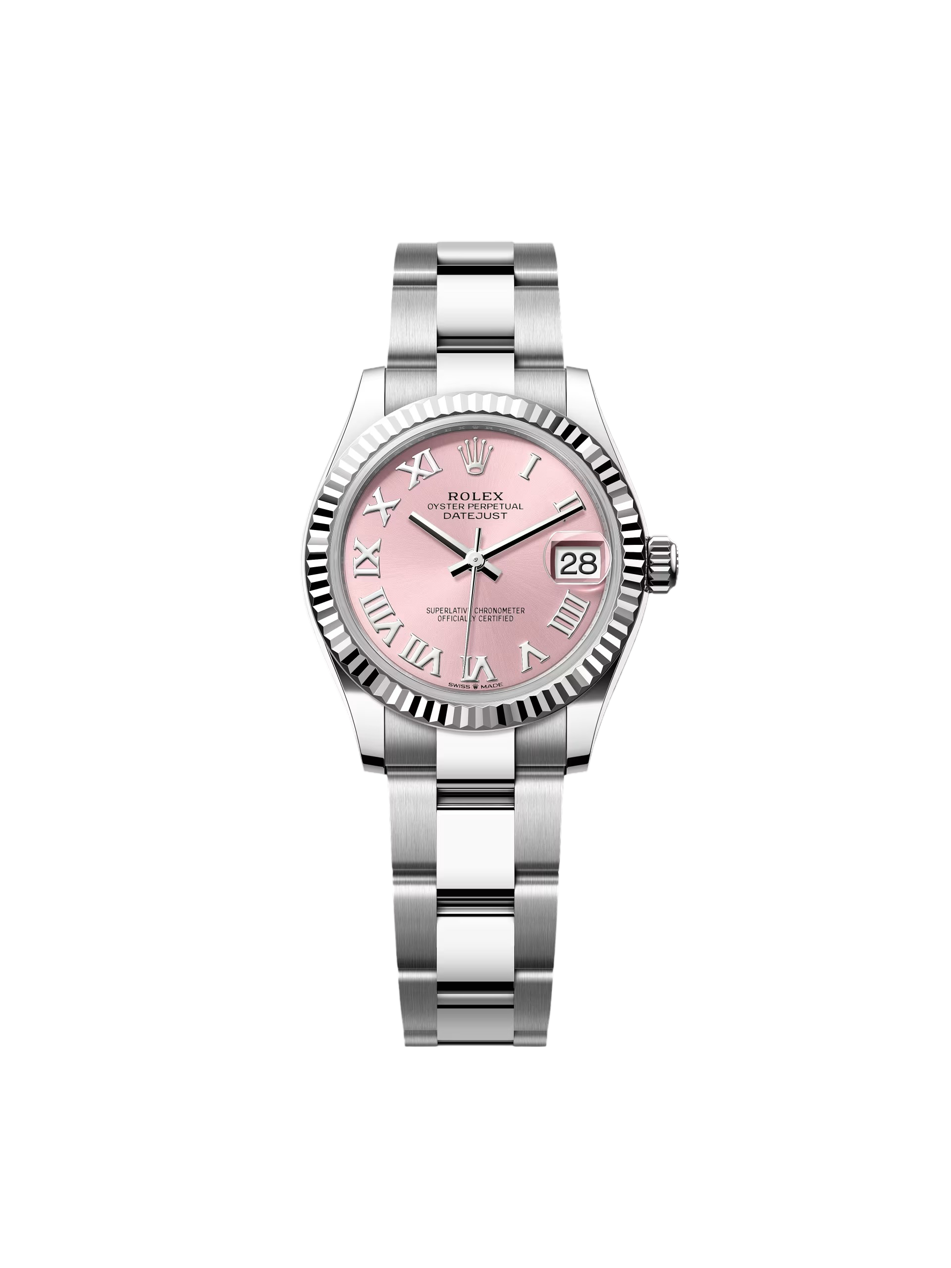 Rolex Datejust m278274-0019/0020 Pink 31mm Dial Oyster Watch