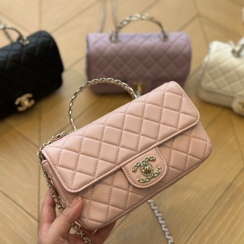 Mini Flap Bag with Top Handle