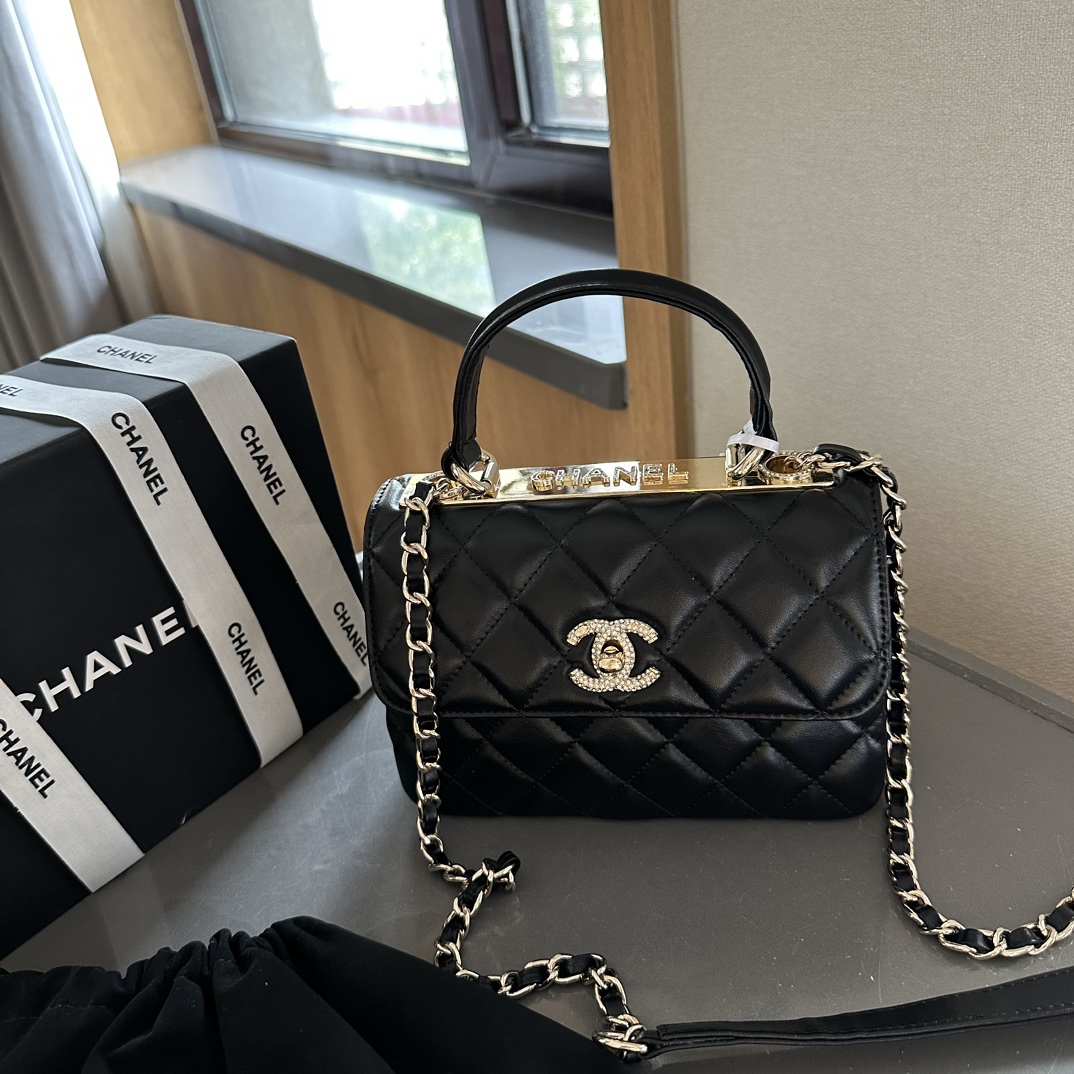 Flap Bag with Top Handle