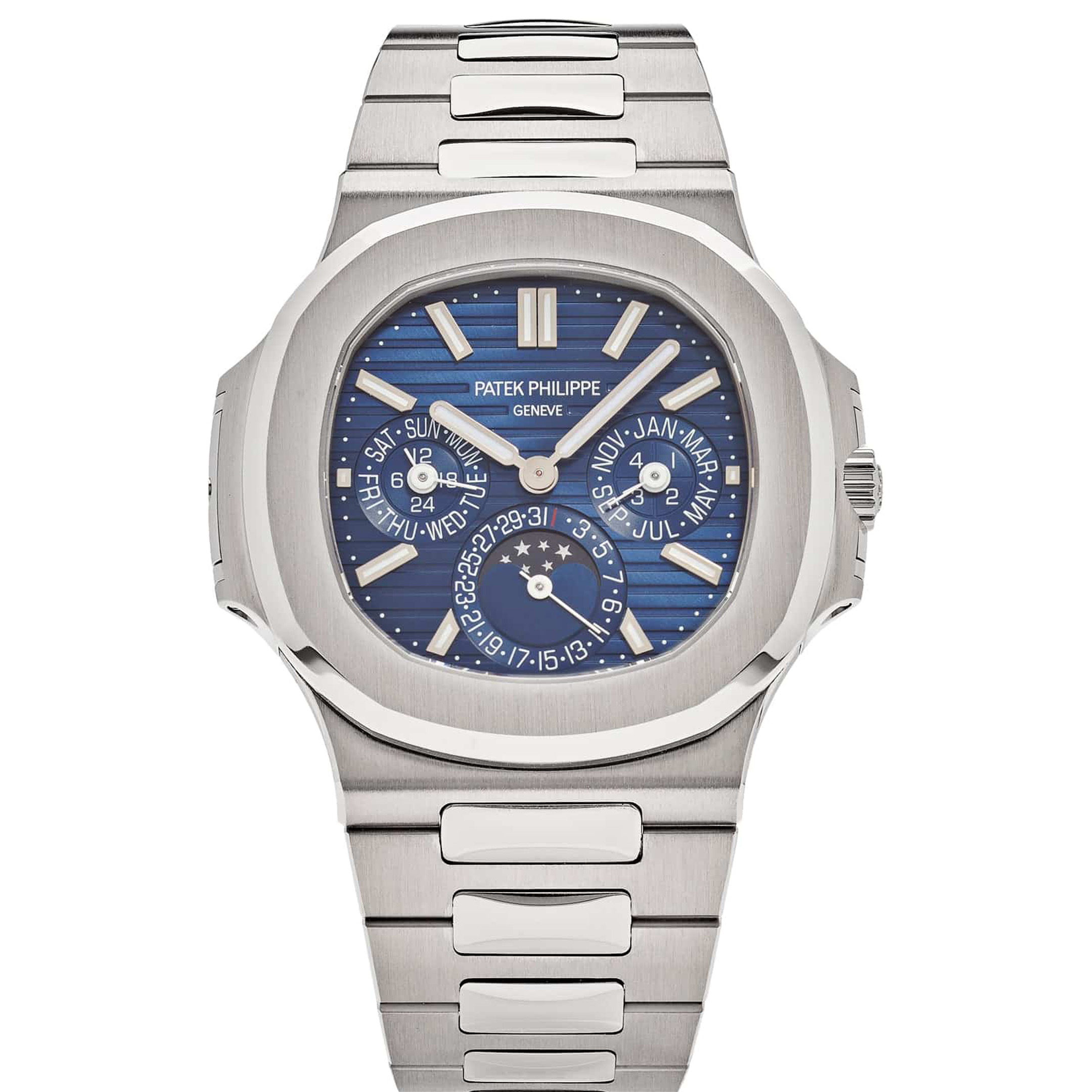 🔥🔥Best selling specials🔥🔥Patek Philippe Nautilus White Gold 5740-1G-001 with Blue Sunburst dial