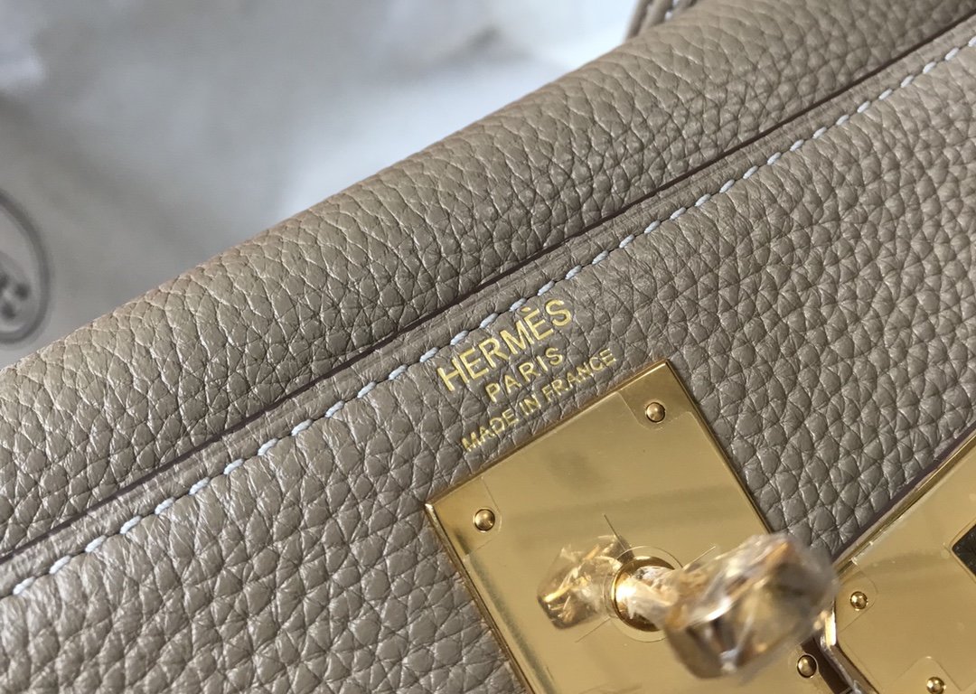 Hermes Kelly 28 Etoupe Togo Bag For Women, Women’s Handbags, Shoulder Bags 11in/28cm