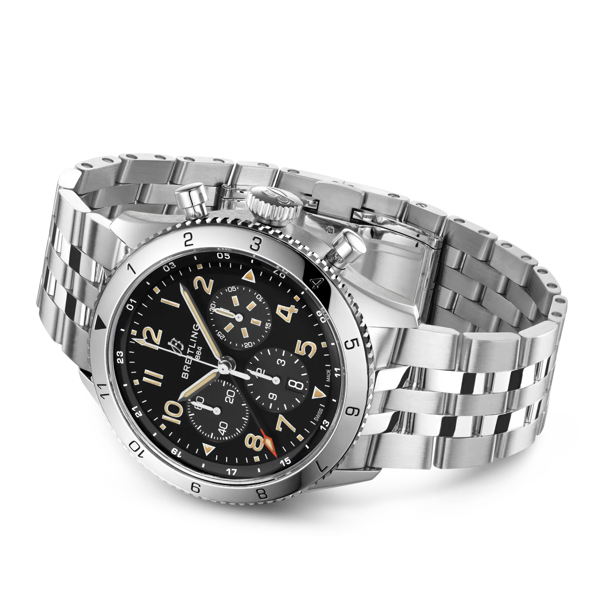 Breitling Classic AVI Super AVI B04 Chronograph GMT 46mm P-51 Mustang AB04453A1B1A1
