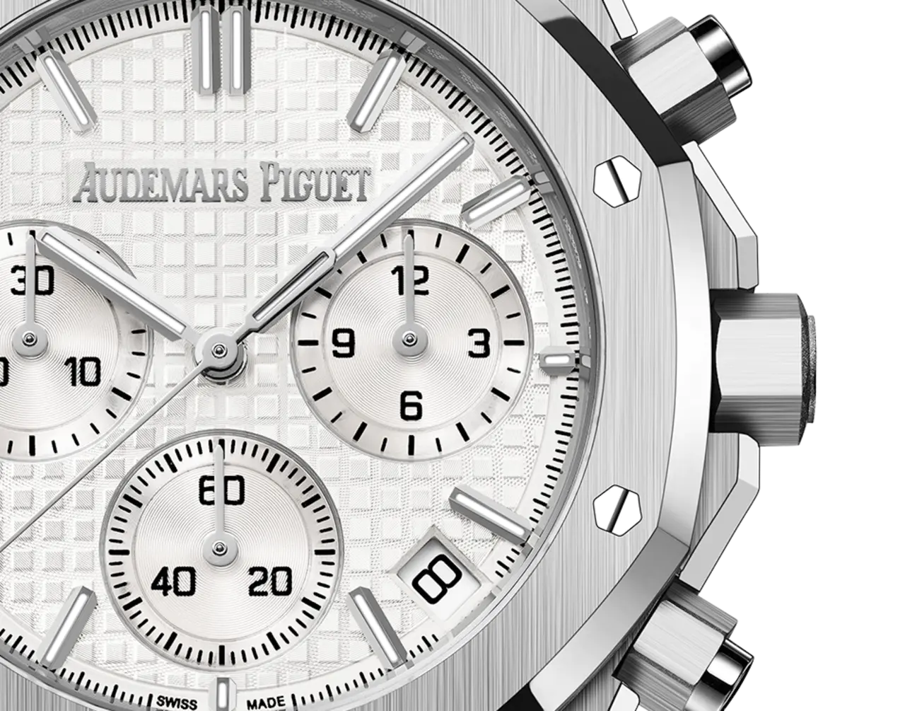 Audemars Piguet ROYAL OAK Silver-Toned Dial CHRONOGRAPH 41mm 26240ST.OO.132ST.03