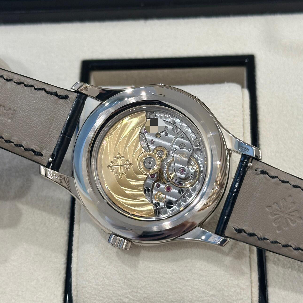 PATEK PHILIPPE  2020  SKU#0006308  COMPLICATIONS MOON PHASE 5205G-013 BLUE