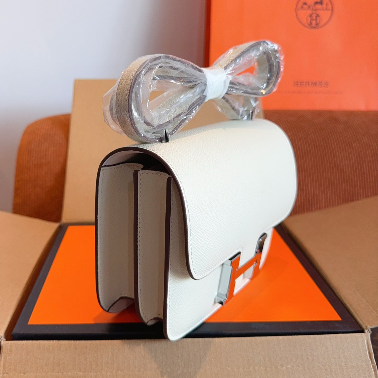 Constance Mini 18 Bag Palladium Hardware