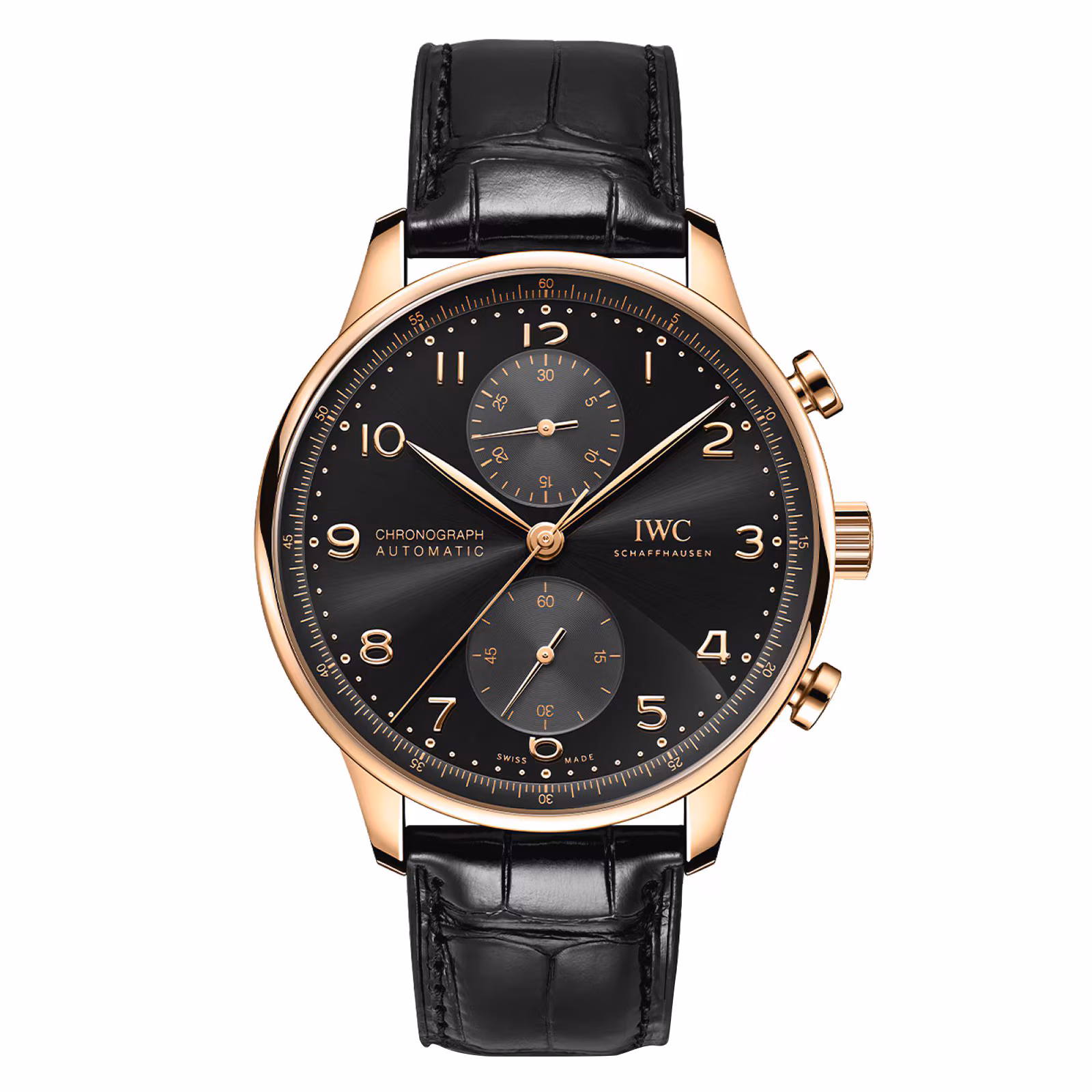 IWC Portugieser Chronograph 41 Obsidian IW371625