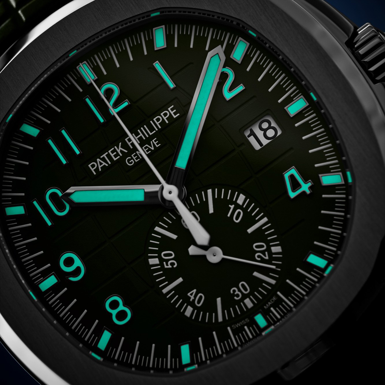 Patek Philippe Aquanaut Khaki Green Mens Watch 5968G-010