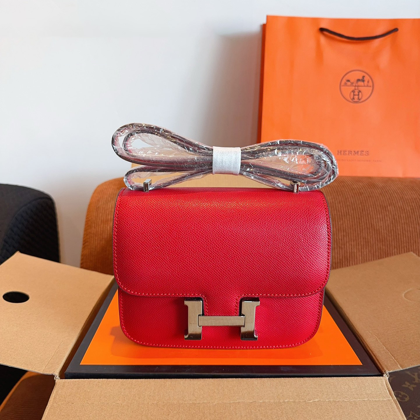 Constance Mini 18 Bag Palladium Hardware