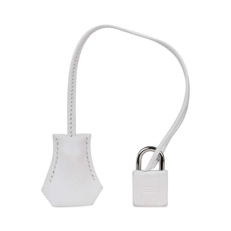 Kelly 35 Picnic Bag White Swift Leather / Osier (Wicker) Limited Edition