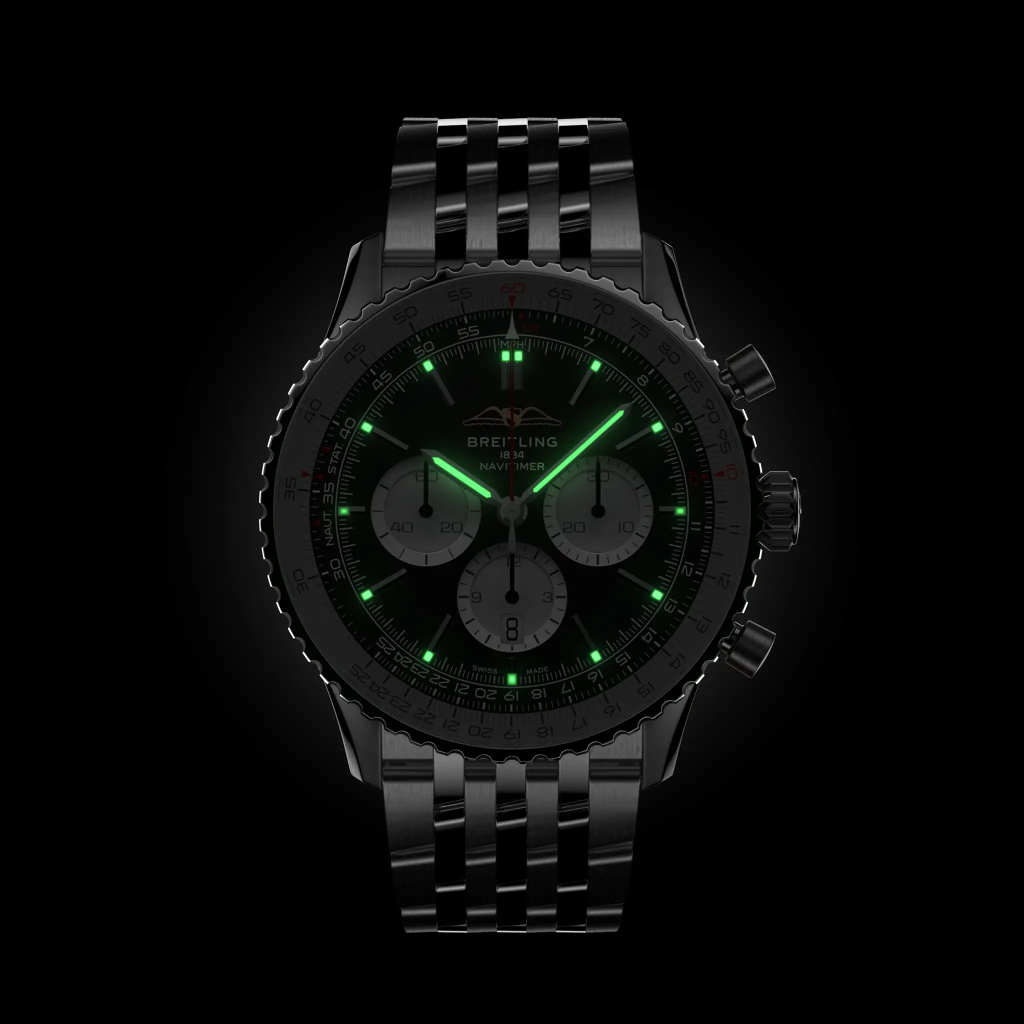 【Breitling  Navitimer B01 Chronograph 46 AB0137211B1A1