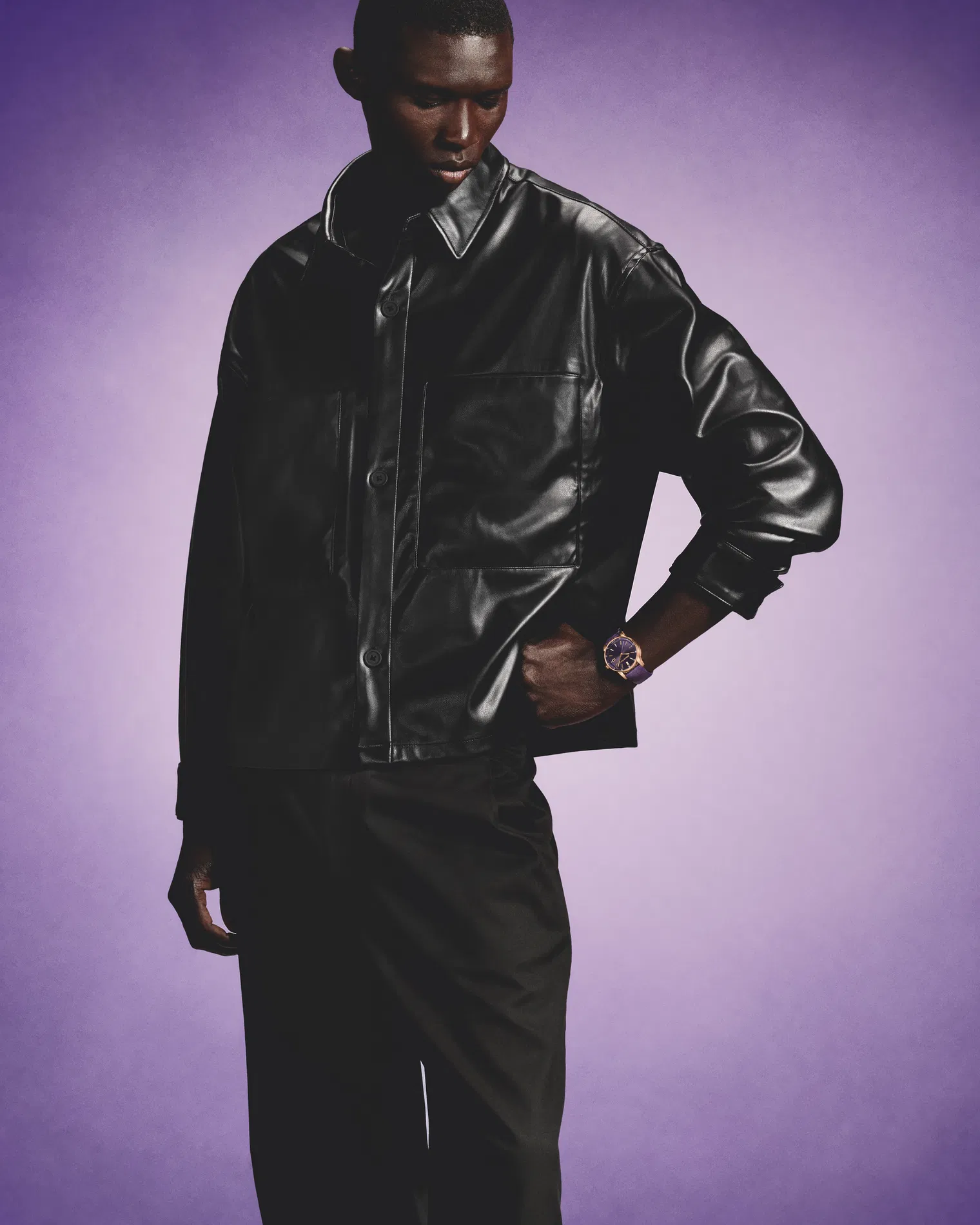 Audemars Piguet Code 11.59 Selfwinding 38mm Pink Rose Gold Purple Dial | 77410OR.OO.A623CR.01