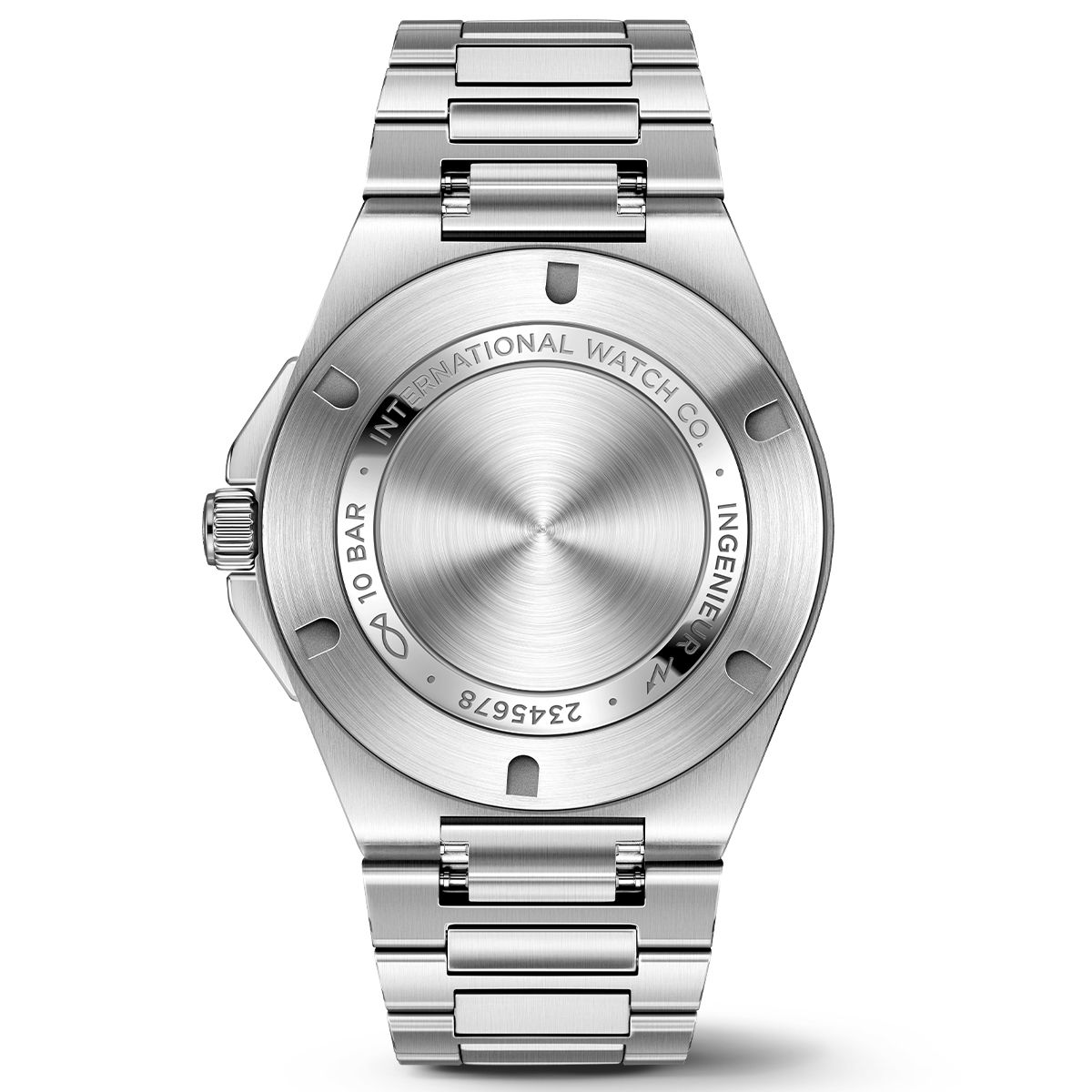 IWC Ingenieur 40mm Black Dial Steel Mens Watch IW328901