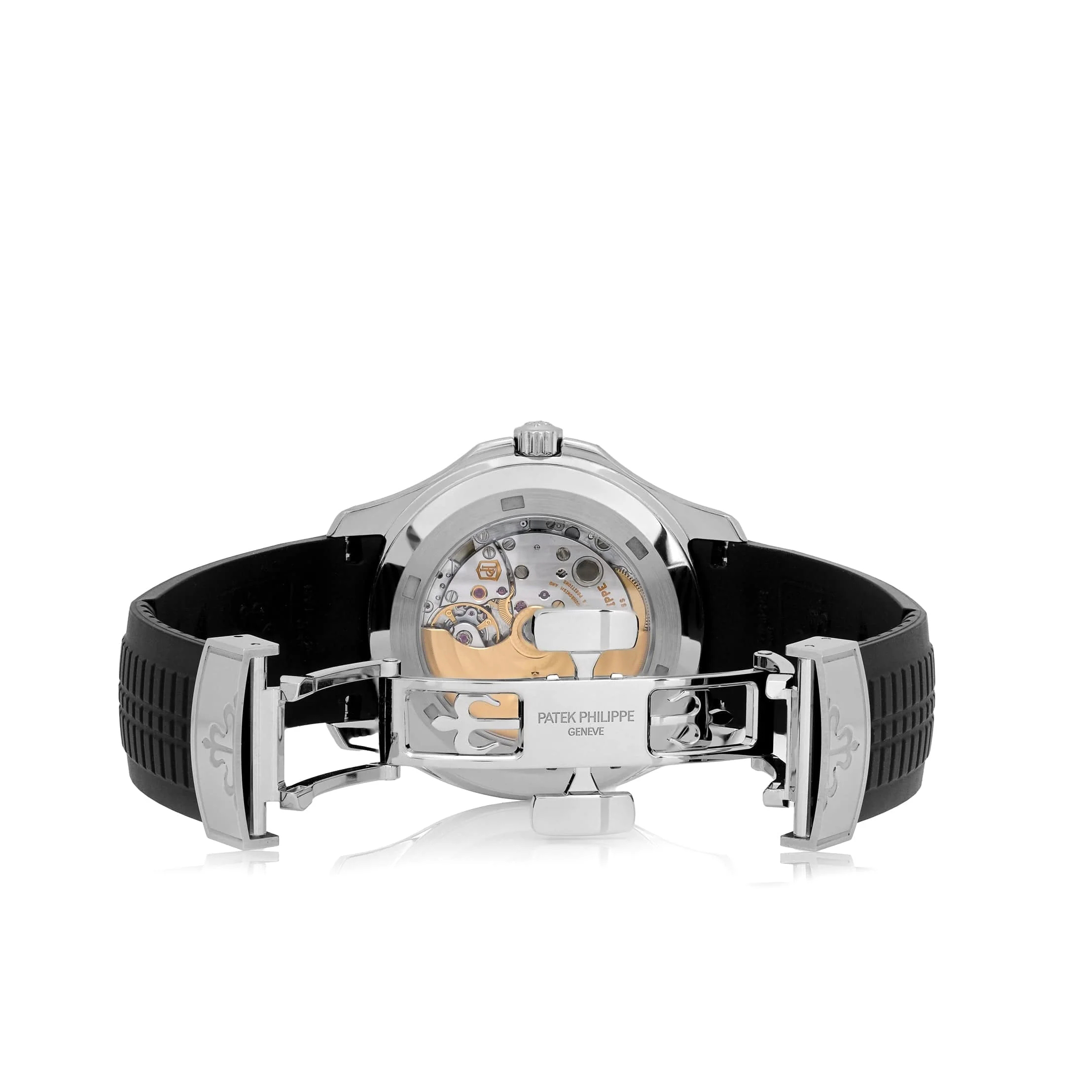 Patek Philippe Aquanaut Automatic Black Dial Stainless Steel Men's Watch 5167A-001