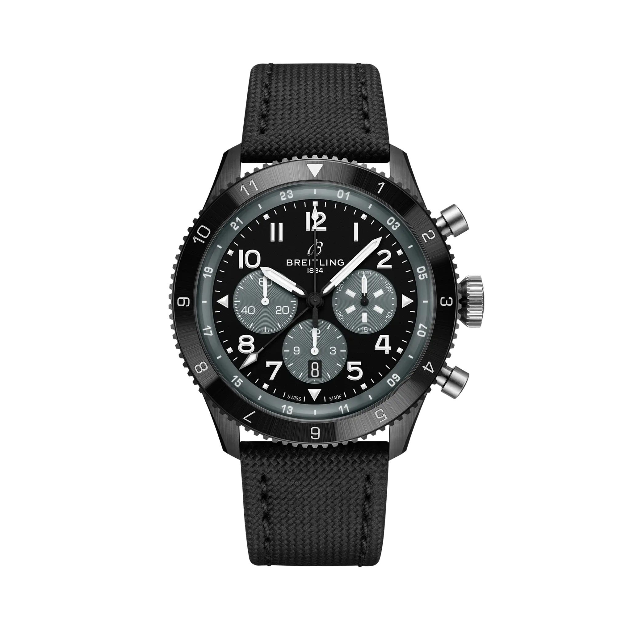 Breitling Classic AVI Super AVI B04 Chronograph GMT 46 Mosquito Night Fighter SB04451A1B1X1