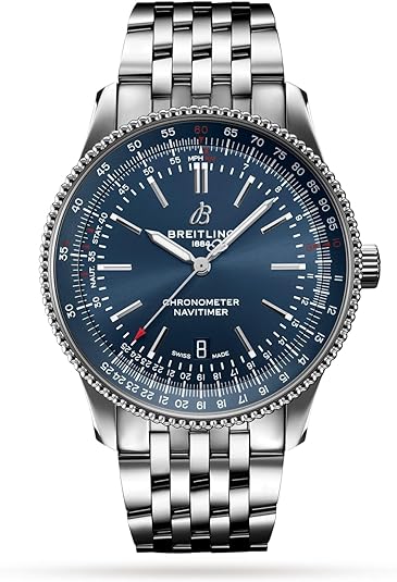 【2024 Hot Sale】Breitling A17329161C1A1 Navitimer Automatic Blue Dial Watch