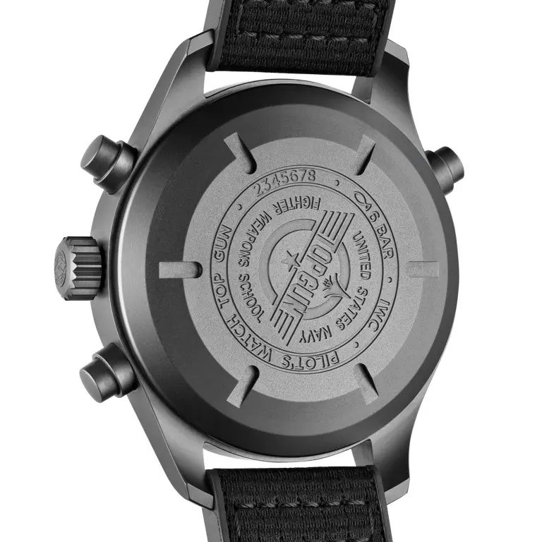 IWC Pilot's Watch Double Chronograph Top Gun Ceratanium 44mm IW371815