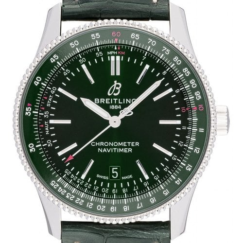 【2024 Hot Sale】Breitling Navitimer GREEN AMAZING DIAL