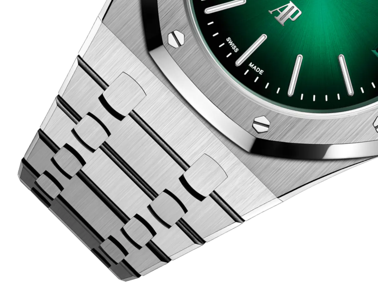 Audemars Piguet Royal Oak Jumbo Smoked Green Dial 39mm