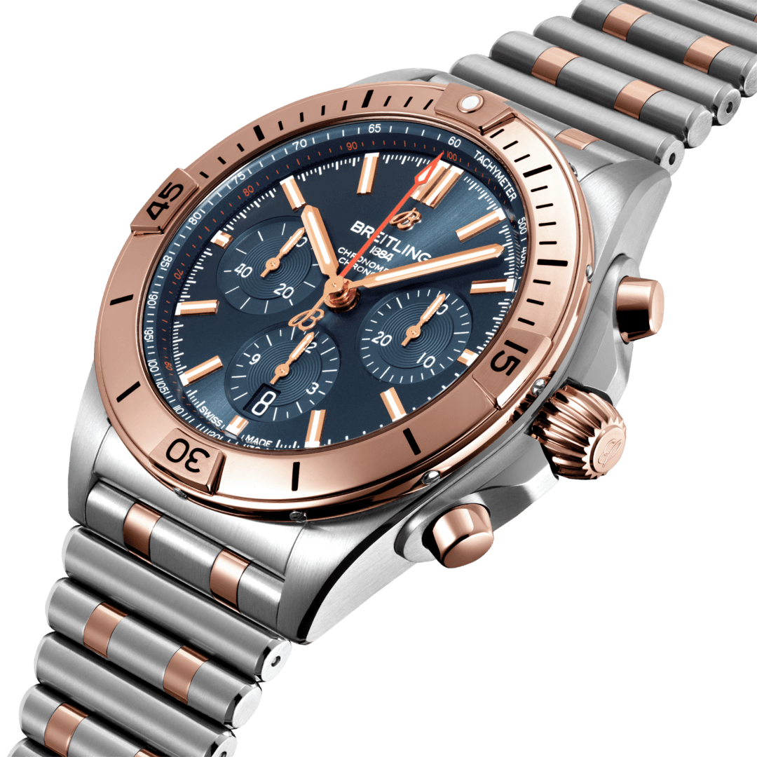 Breitling Watch Chronomat B01 42 Blue Bracelet