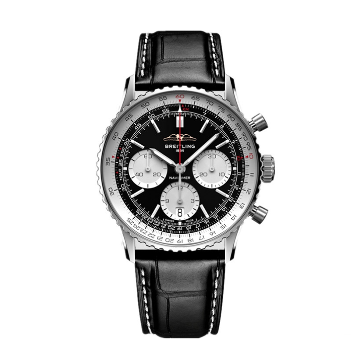 Breitling AB0137211B1P1 Navitimer B01 Black Dial - Νew