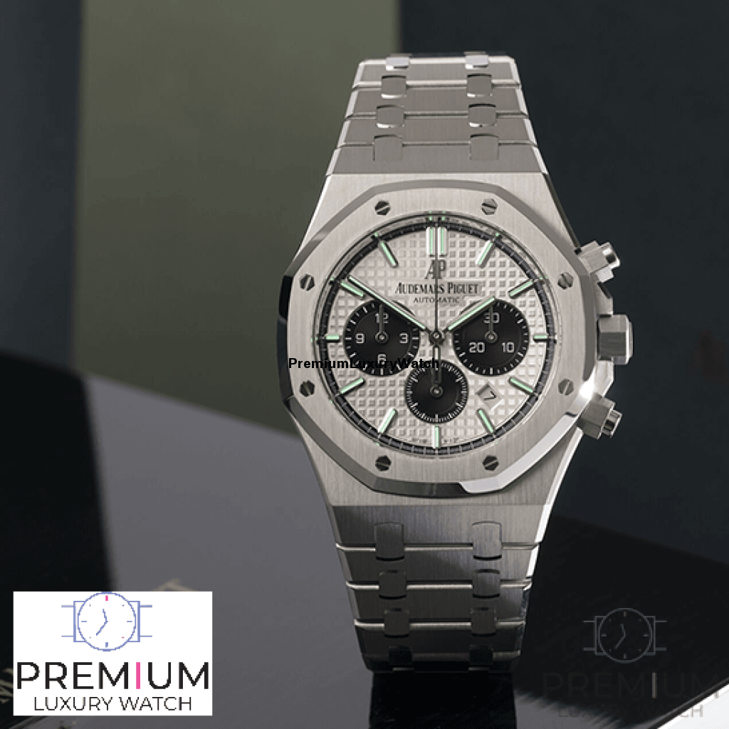 Audemars piguet Royal Oak Selfwinding 41MM Chronograph Silver Watch