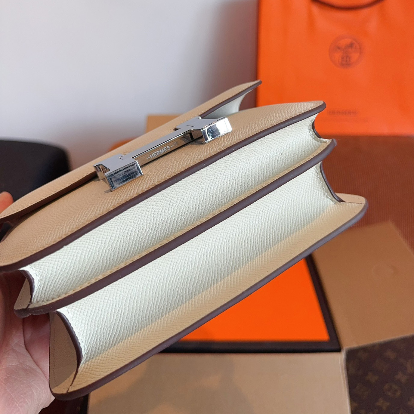 Constance Mini 18 Bag Palladium Hardware