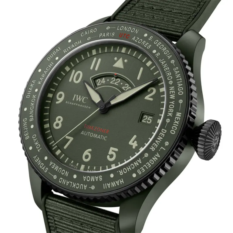 IWC Pilot's Watch Timezoner Woodland 46mm IW395601