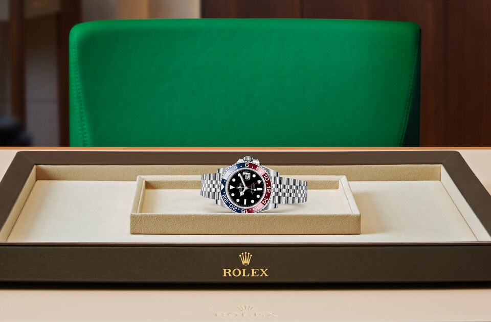 Rolex   GMT-MASTER II Oyster, 40 mm, Oystersteel M126710BLRO-0001