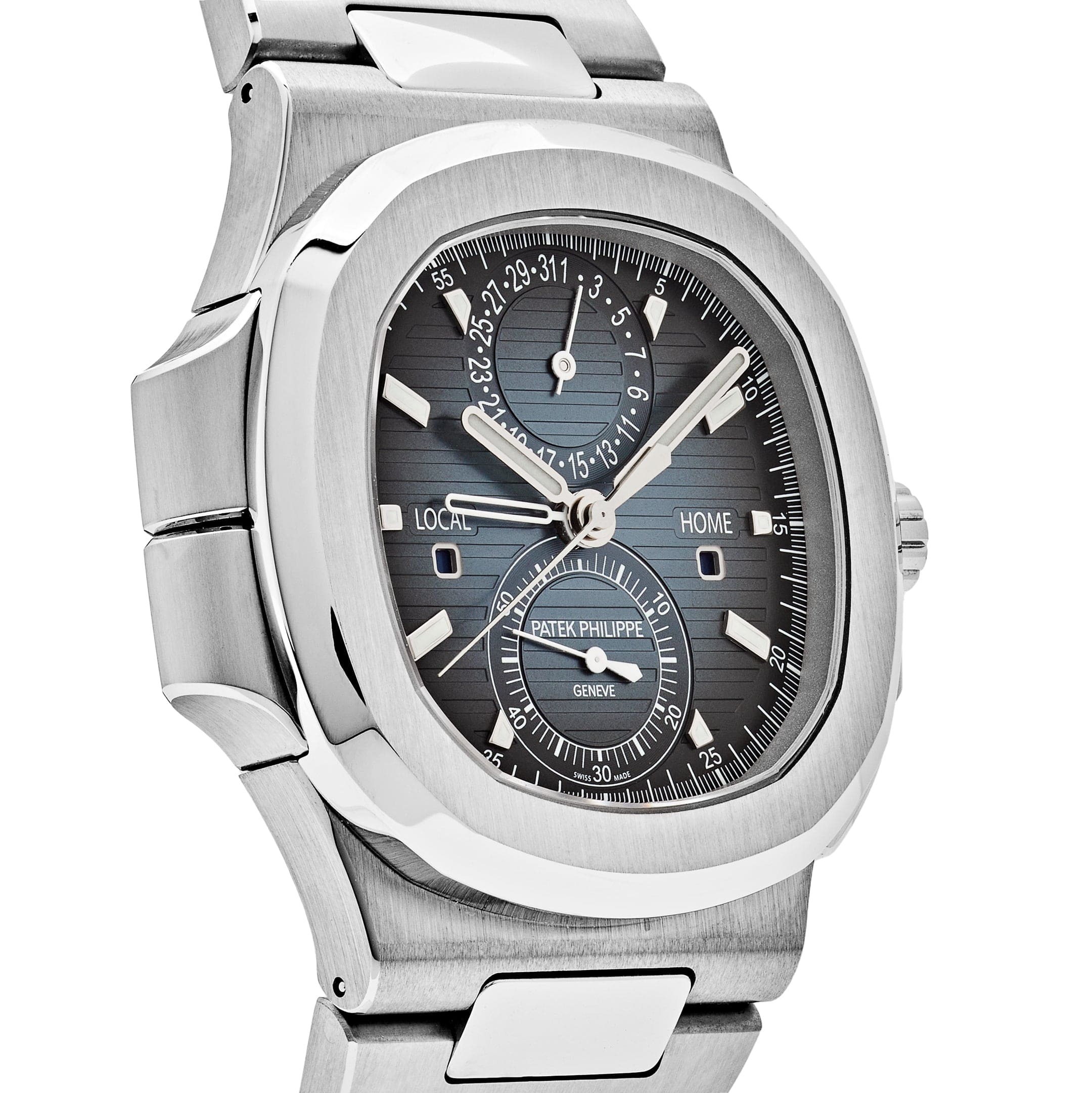 Patek Philippe Nautilus Travel Time Chronograph Dual Time 5990/1A-011 5990/1A